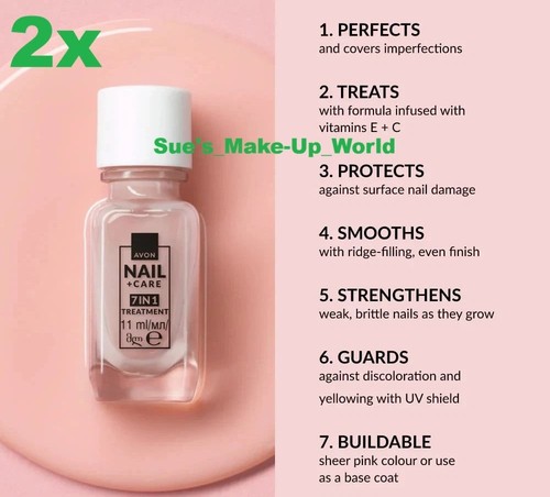 Avon nail care 7 - nail, +